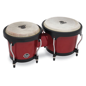 Bongos en fibre de verre de la série Aspire LPA601F-RD de LP Latin Percussion